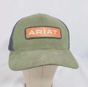 Ariat Mens Flexfit Logo Patch Mesh Adjustable Snap